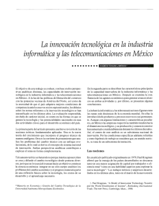 La innovación tecnológica en la industria informática y las