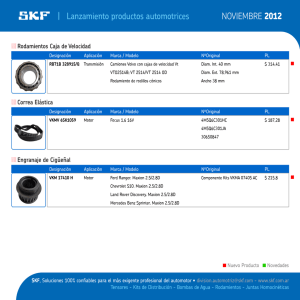 EICF I Lanzamiento productos automotrices NOVIEMBRE 2012