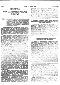 Resolución de 15 de febrero de 1996, de la Secretaría de Estado