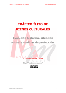 tráfico ílito de bienes culturales