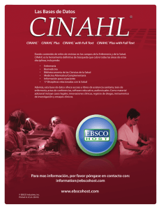 CINAHL® Plus with Full Text