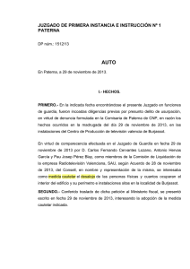 PDF: Auto desalojo rtvv