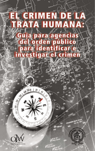 EL CRIMEN DE LA TRATA HUMANA - International Association of