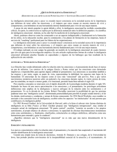 Unidad 3.4 Inteligencia emocional.