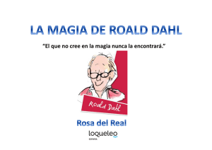 Roald Dahl - Bibliotecas Escolares de Aragón