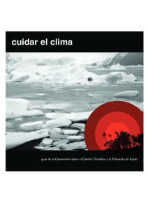 cuidar el clima