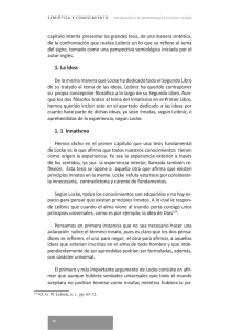 1. La idea 1. 1 Innatismo - Publicaciones USTA Tunja