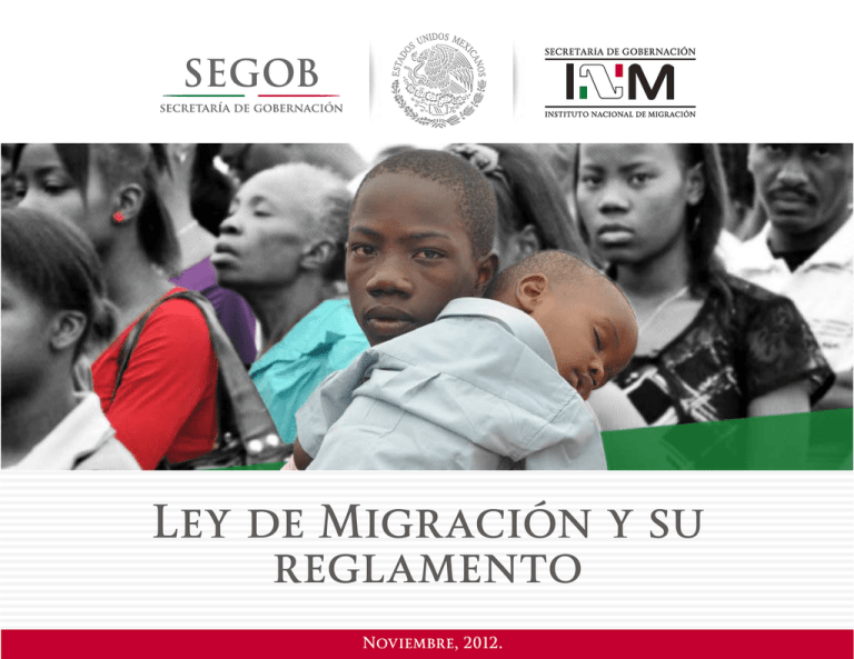 Ley De Migracion - Instituto Nacional De Migración