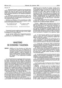 ORDEN 23/12/1998, unidad de cuenta en las oblig. de información