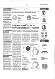 Principales preocupaciones regionales