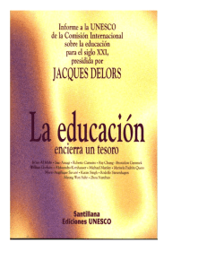 La educación encierra un tesoro