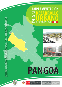 PDU PANGOA - Ministerio de Vivienda, Construcción y Saneamiento