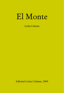 El Monte - Lydia Cabrera