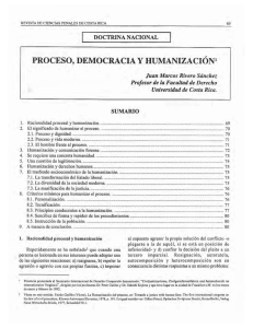 proceso, democracia y humanización1