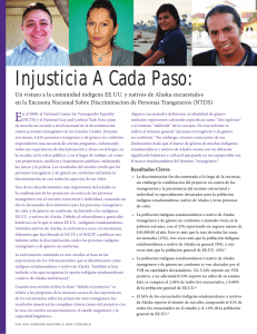 Injusticia A Cada Paso - The Global Trans Research and Advocacy