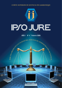 IPSO JURE - Poder Judicial
