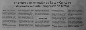 En centros de extensión de Talca y Curicó se desarrolla la cuarta