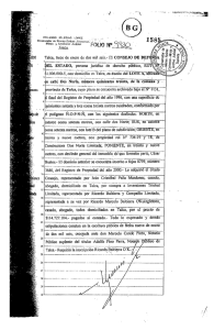 Talca, trece de enero de dos mil seis. El CONSEJO DE DEF 15 Í Ï É E