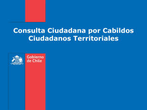 Consulta Ciudadana por Cabildos Ciudadanos Territoriales