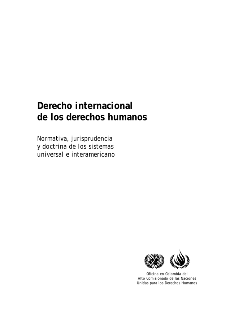 Derecho internacional de los derechos humanos