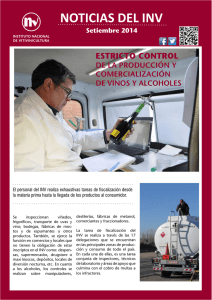 estricto control - Instituto Nacional de Vitivinicultura