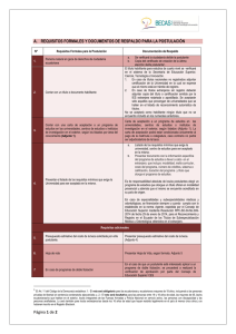 Requisitos formales y documentos de respaldo para la postulación.