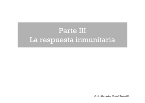 Parte III La respuesta inmunitaria