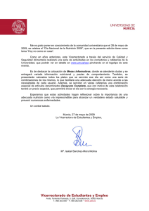 Me es grato poner en conocimiento de la comunidad universitaria