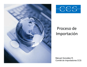 importaciones - Somos Socios - Camara de Comercio Santiago