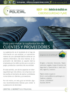 Presentación de PowerPoint - Centro Cibernético Policial