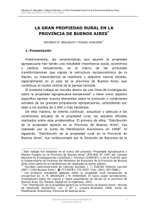 la gran propiedad rural en la provincia de buenos aires