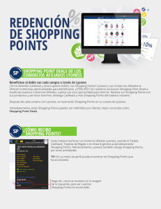 redención de shopping points