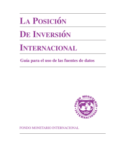 La posición de inversión internacional (PII), Guía para el uso