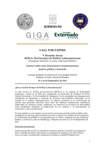 CALL FOR PAPERS V REPLA castellano