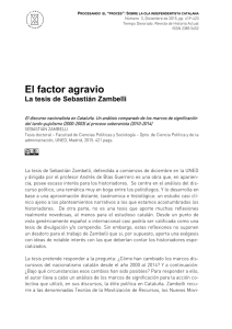 El factor agravio - Revistes Digitals de la UAB