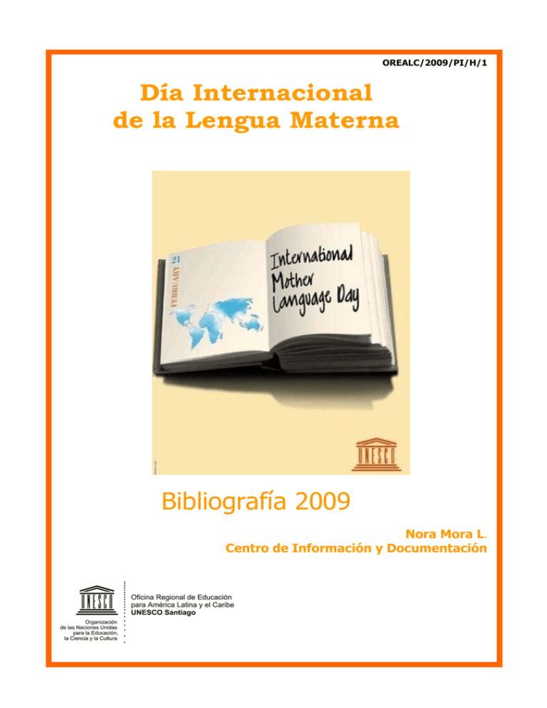 Día Internacional de la Lengua Materna - unesdoc