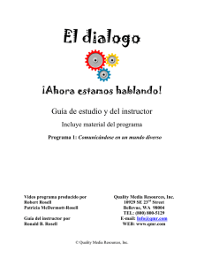 El dialogo - Quality Media Resources