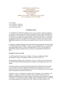 Fieles Cristianos Laicos - Universidad Pontificia Bolivariana