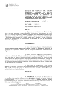 CONVENIO DE PRESTACIÓN DEL SERVICIO