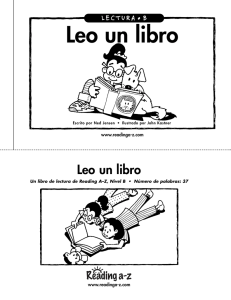 Leo un libro