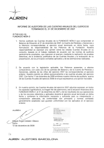 informe de auditoría de las cuentas anuales del ejercicio - Món-3