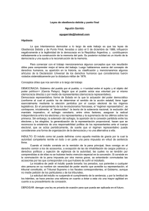 Leyes de obediencia debida y punto final Agustín Garrido