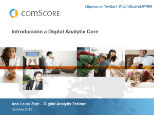Introducción a Digital Analytix Core