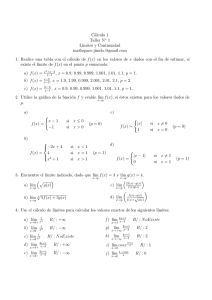 Cálculo 1 Taller N   1 Lımites y Continuidad mathspace.jimdo