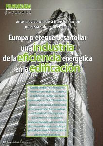 Europa pretende desarrollar de la eficienciaenergética