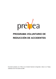 Contenidos PROGRAMA PREVEA - Ministerio de Empleo y