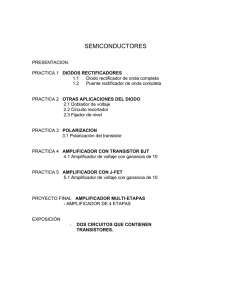 Semiconductores: Diodos