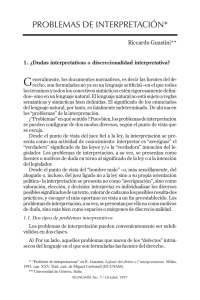 problemas de interpretación - Biblioteca Virtual Miguel de Cervantes