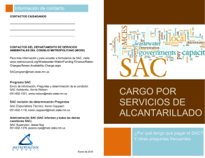 CARGO POR SERVICIOS DE ALCANTARILLADO