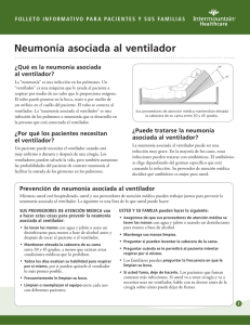Neumonía asociada al ventilador